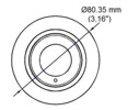 Geovision GV-UNP2503 Dimensions