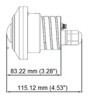 Geovision GV-UNP2503 Dimensions