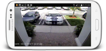 Android App Security Camera View