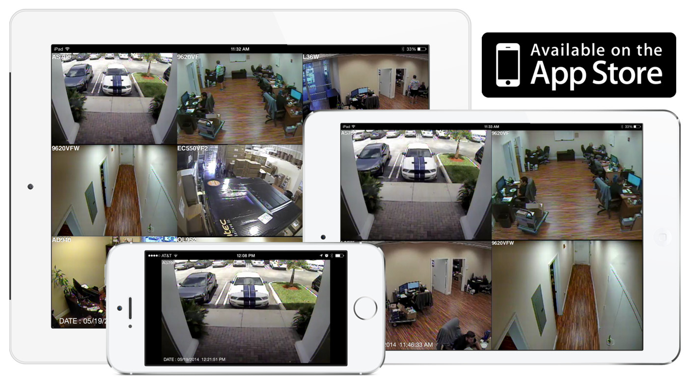 iOS Compatible Security DVR