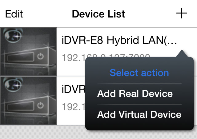 iOS Security Camera App