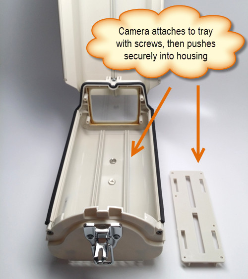 Outdoor CCTV Camera Housing Mount