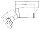 Geovision GV-EBL2111 Camera Dimensions