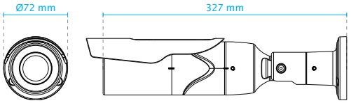 Vivotek IB8377-H Dimensions