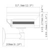 Geovision GV-BX1500-E Camera Dimensions