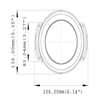 Geovision GV-FD3400 Hard Ceiling Mount Dimensions