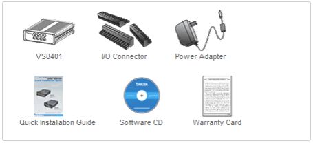 Vivotek VS8401 Included