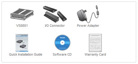 Vivotek VS8801 Included